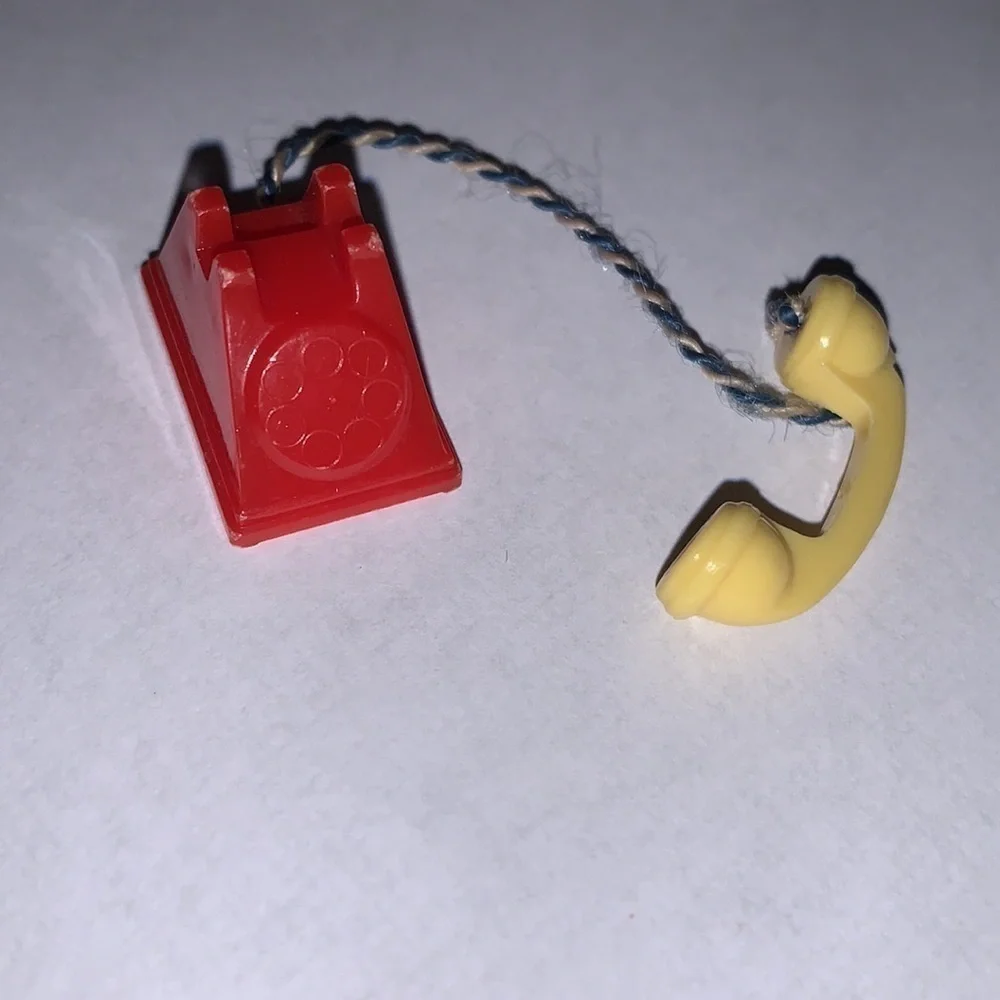 Vintage Renwal no 28 Dollhouse Mini Rotary Phone - Picture 2 of 5